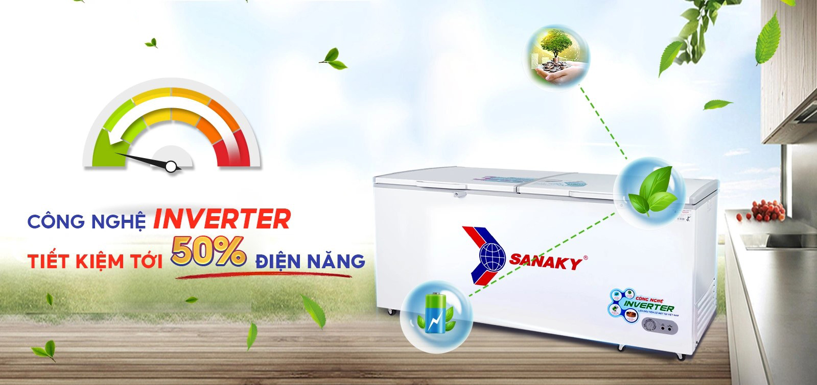 Đánh giá ưu điểm nổi bật của tủ đông Sanaky 761 lít VH-8699HY3