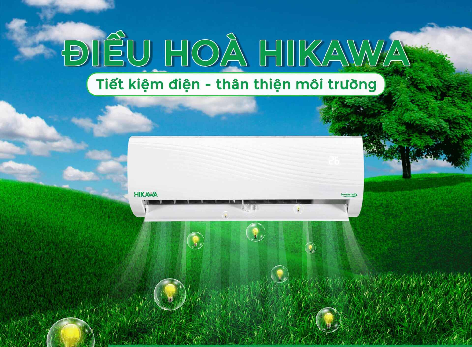 Về khả năng tiết kiệm điện của điều hòa Hikawa HI-VC15A/K-VC15A 12000BTU