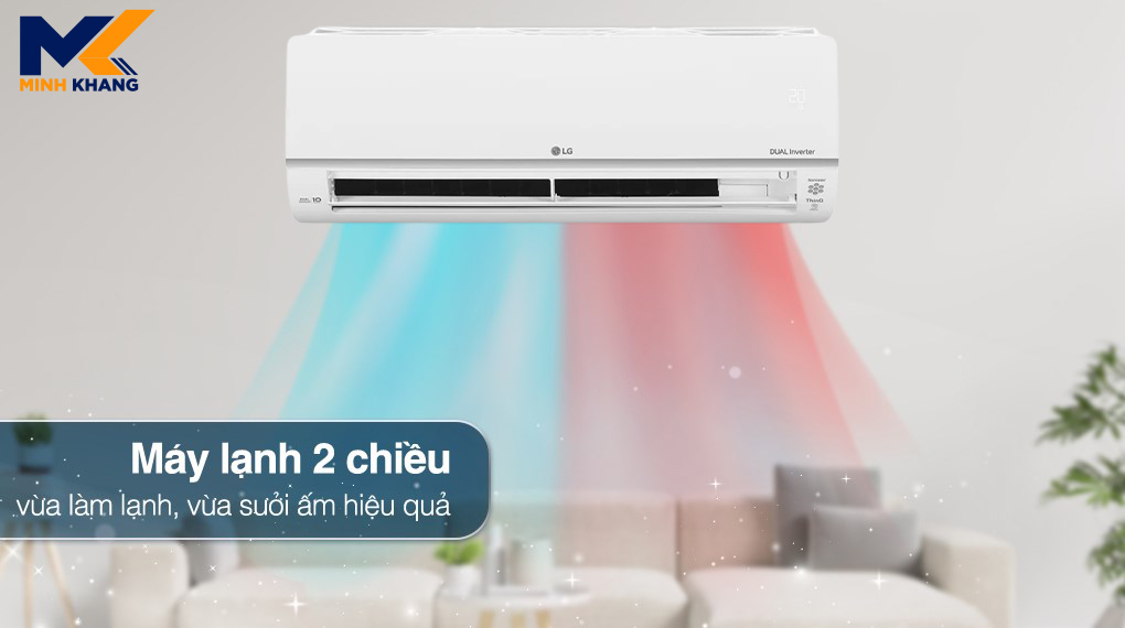 Điều Hòa LG B10API 9000BTU 2 Chiều Inverter