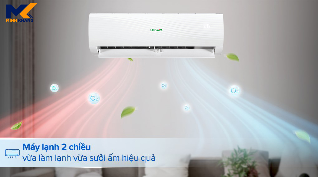 Điều hòa Hikawa HI-NH09MS/HO-NH09MS 10000BTU 2 chiều giá rẻ
