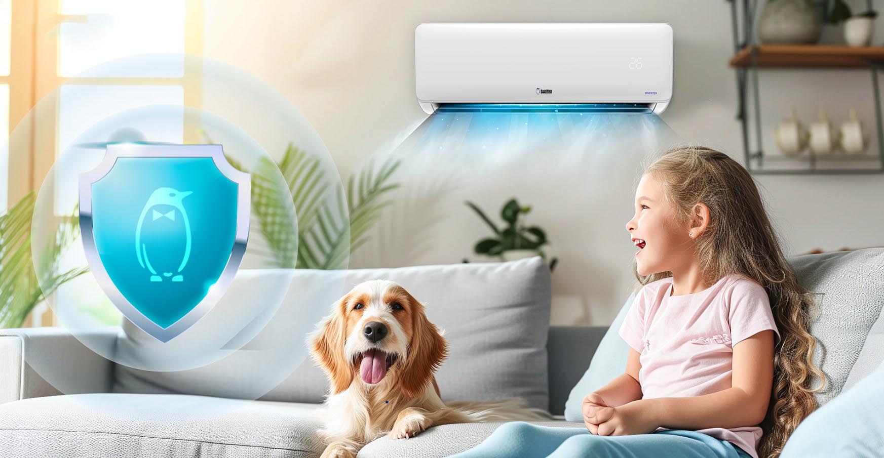 Điều hòa KoolMan KWVH-133BM Inverter lạnh sâu, làm mát tức thì