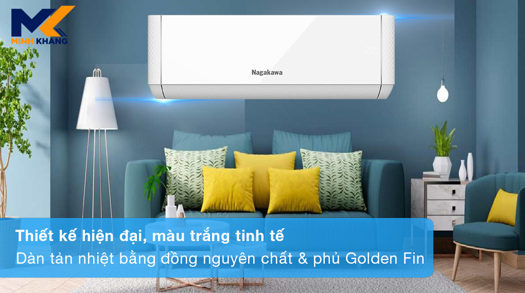 Điều Hòa Nagakawa Inverter 9000 BTU 1 Chiều NIS-C09R2T29