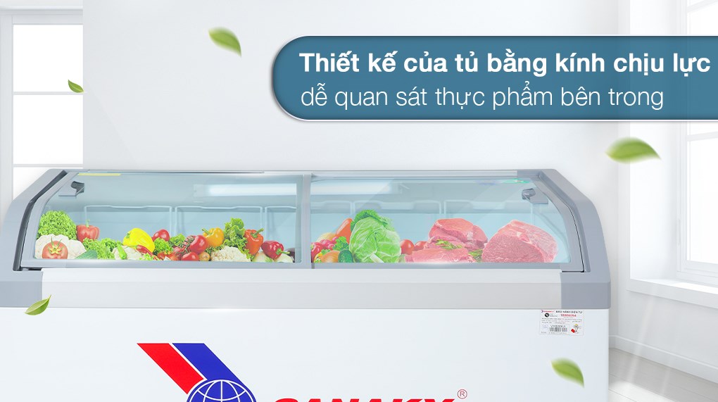 Tủ đông Sanaky VH-888KA 500 Lít thiết kế thông minh