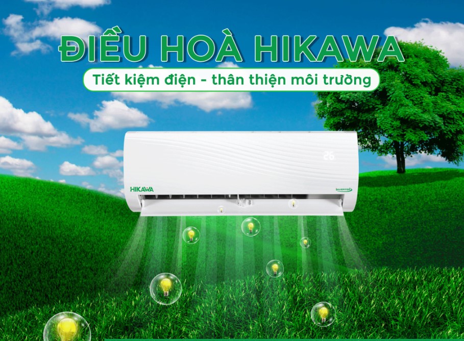 Điều hòa Hikawa HI-VC15A/K-VC15A 12000BTU giải pháp tiết kiệm điện năng vượt trội